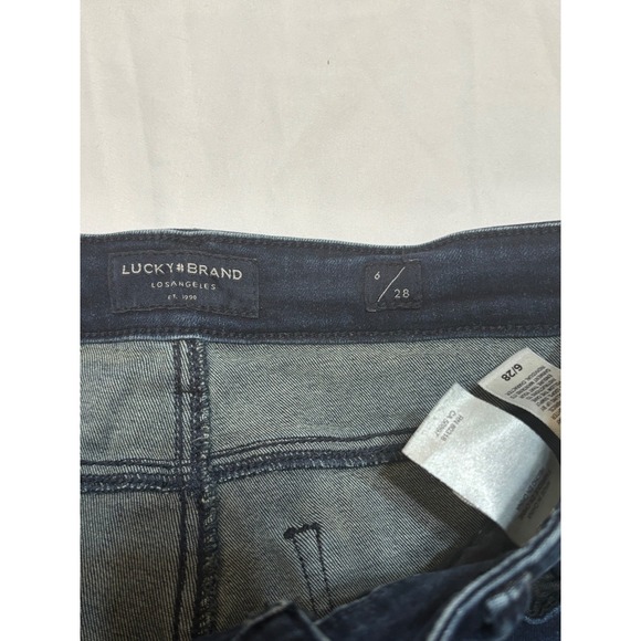 Lucky Brand Ava Legging Jeans Womens 6/28 Dark Wash Skinny Denim Indigo Mid Rise - Picture 3 of 5